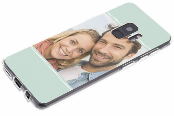 Gestalte deine eigene Samsung Galaxy S9 Gel Hülle - Transparent