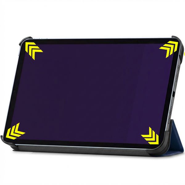imoshion Trifold Klapphülle Apple iPad Mini 7 (2024) / iPad Mini 6 (2021) - Dunkelblau