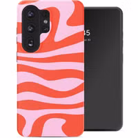Selencia Vivid Rückabdeckung mit MagSafe Samsung Galaxy S26 Ultra - Dream Swirl Pink