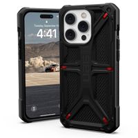 UAG Monarch Backcover für das iPhone 14 Pro - Kevlar Black