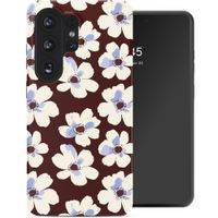 Selencia Vivid Rückabdeckung mit MagSafe Samsung Galaxy S26 Ultra - Choco Flower Pop