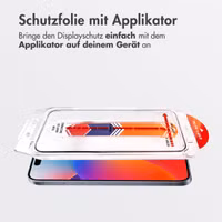 Accezz Gehärteter Glas-Schutz + Applikator Apple iPhone 17 Pro Max