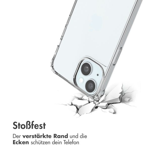 imoshion Backcover mit Handyketten Apple iPhone 15 - Perlen