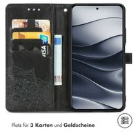 imoshion Mandala Klapphülle für das Xiaomi Redmi Note 14 5G - Schwarz