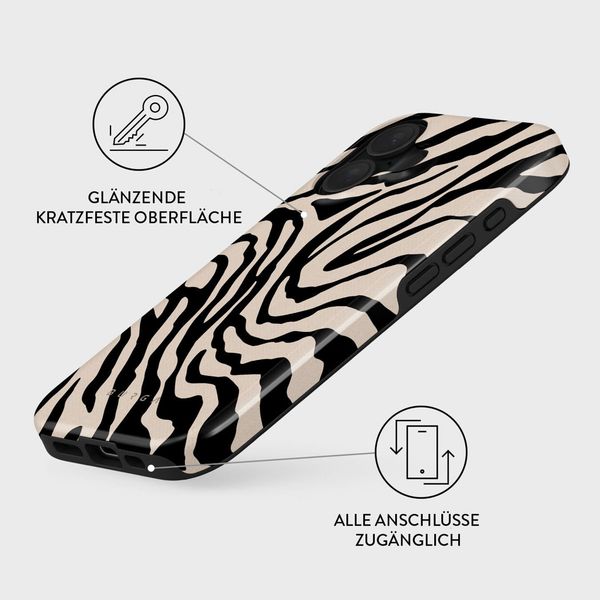 Burga Tough Back Cover für das Apple iPhone 16 - Imperial