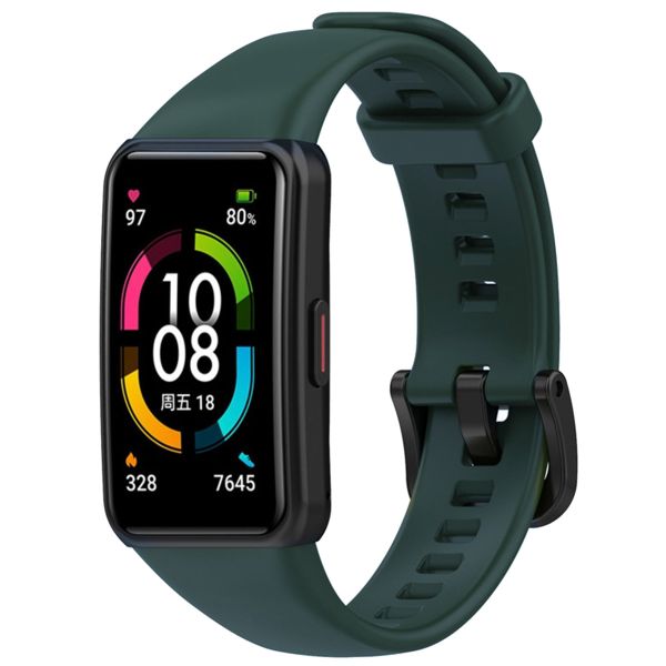 imoshion Silikonband für das Huawei Band 6 / Honor Band 6 - Grün