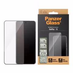 PanzerGlass Ultra-Wide Fit Antibakterieller Displayschutz mit Applikator OnePlus 15