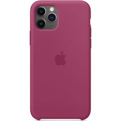 Apple Silikon-Case für das Apple iPhone 11 Pro - Pomegranate
