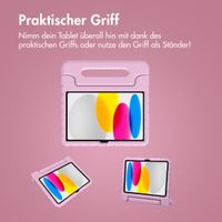 imoshion Schutzhülle mit Handgriff kindersicher Apple iPad 11 (2025) 11 Zoll A16 / iPad 10 (2022) 10.9 Zoll - Hellrosa