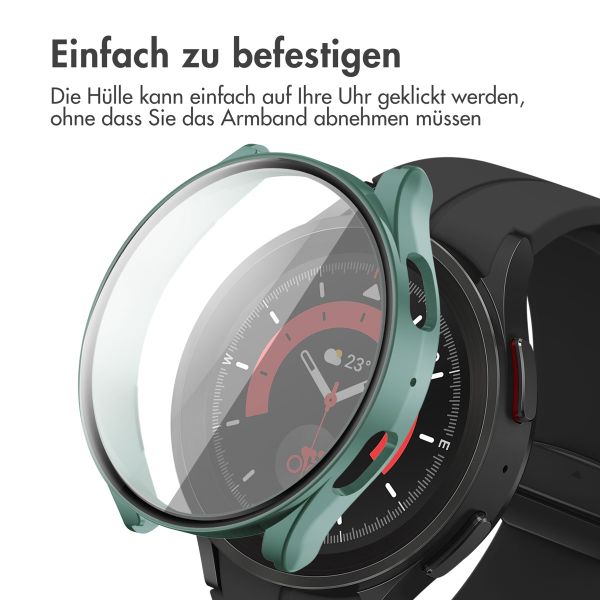 imoshion Full Cover Hard Case Samsung Galaxy Watch 5 - 40 mm - Dunkelgrün