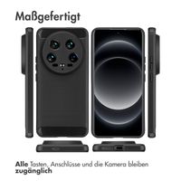 imoshion Brushed Back Cover Xiaomi 14 Ultra - Schwarz