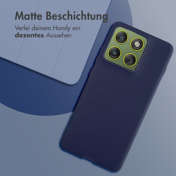 imoshion TPU Color Cover Motorola Edge 70 - Dunkelblau