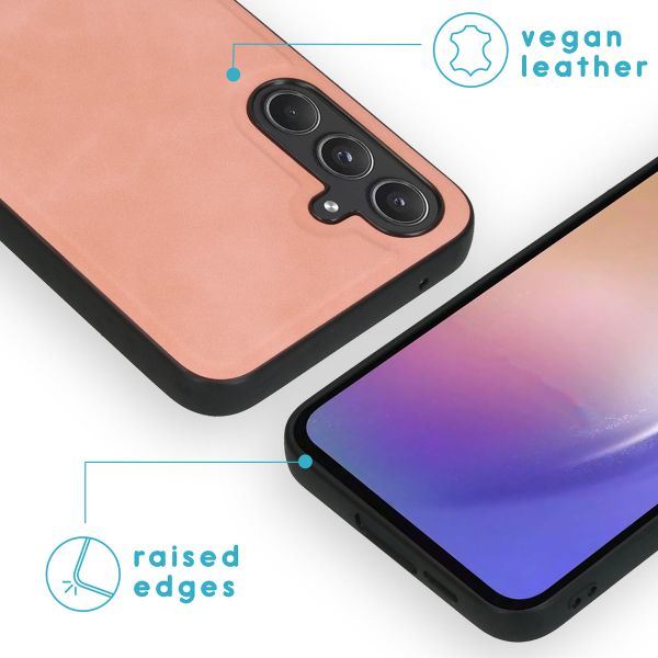 imoshion Entfernbare 2-1 Luxus Klapphülle Samsung Galaxy A55 - Rosa