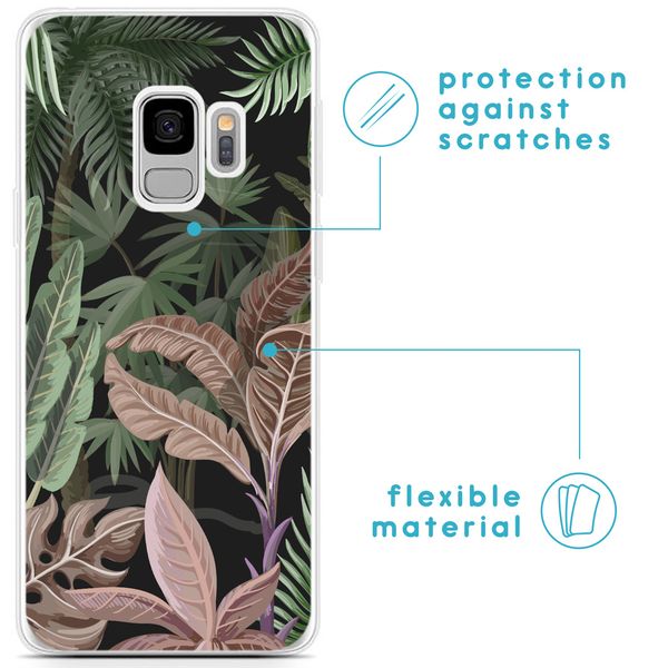 imoshion Design Hülle für das Samsung Galaxy S9 - Dark Jungle