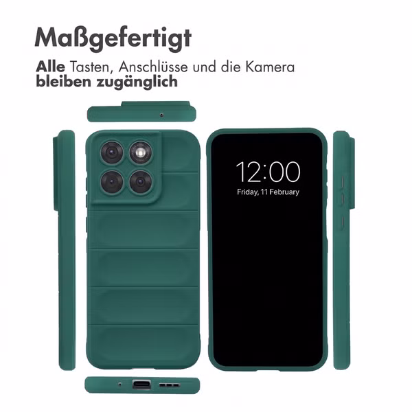 imoshion EasyGrip Backcover Motorola Edge 70 Fusion - Dunkelgrün