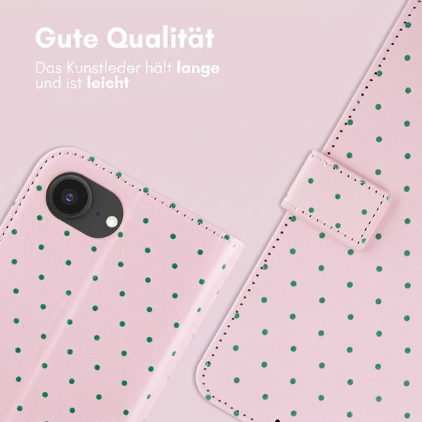 imoshion Design Klapphülle Apple iPhone 17e / 16e - Happy Dots