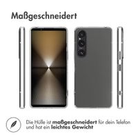 Accezz TPU Clear Cover für das Sony Xperia 1 VI - Transparent