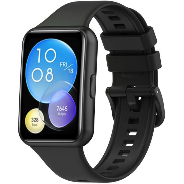 imoshion Silikonarmband für das Huawei Watch Fit 2 - Schwarz