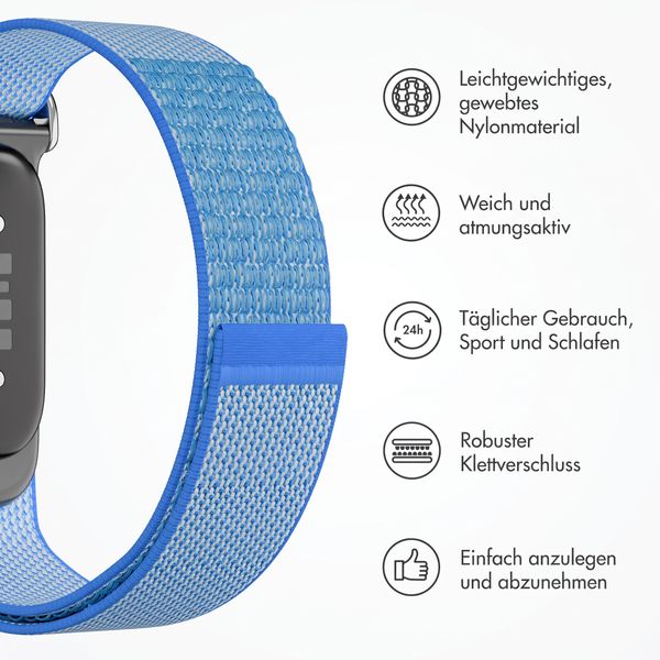 imoshion Nylonarmband für Fitbit Air - Blau