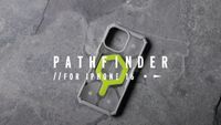 UAG Pathfinder Backcover MagSafe mit Magnetic Ring Stand Apple iPhone 16 Pro Max - Ash Black