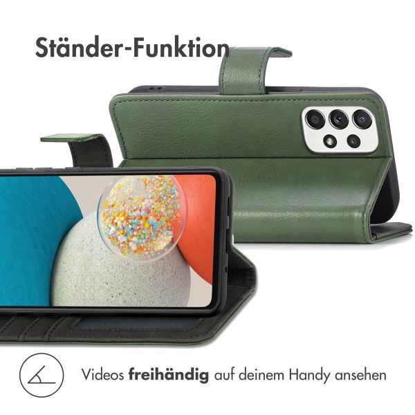 imoshion Luxuriöse Klapphülle Samsung Galaxy A53 - Grün