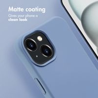imoshion Color Backcover mit abnehmbarem Handykette und MagSafe Apple iPhone 15 - Ash Blue