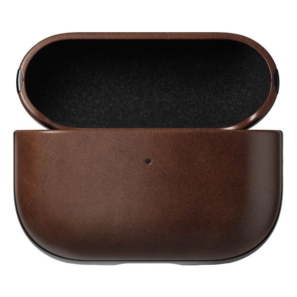 Nomad Horween Leather Case für das Apple AirPods Pro 2 - Rustic Brown