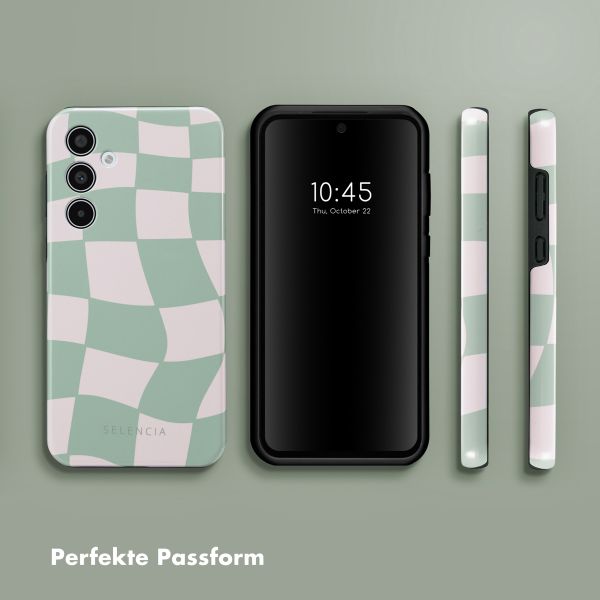 Selencia Vivid Back Cover Samsung Galaxy A35 - Groovy Sage Green