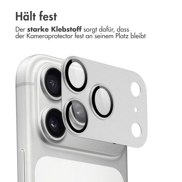 imoshion Kameraprotektor aus Glas 2er-Pack für das Apple Apple iPhone 17 Pro Max - Silver
