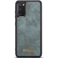 CaseMe Luxuriöse 2-in-1-Portemonnaie-Klapphülle Leder Samsung Galaxy S20