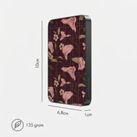 Selencia Vivid Powerbank 5.000 mAh - MagSafe und Qi - Black / Leopard