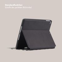 Selencia Vivid Klapphülle Apple iPad 6 (2018) 9.7 Zoll / iPad 5 (2017) 9.7 Zoll - Art Wave Black