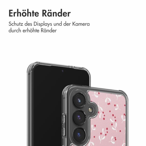 imoshion Design Hülle Samsung Galaxy S24 - Berries Blush