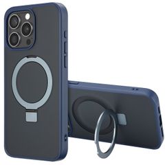 Accezz Ring Stand Backcover mit MagSafe für das iPhone 15 Pro Max - Blue