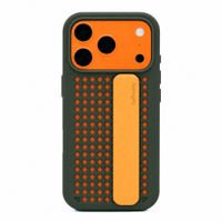 Callbuddy Hülle mit Strap Apple iPhone 17 Pro - Camo Orange