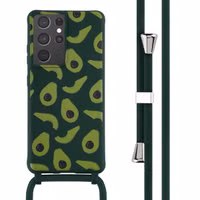 imoshion SilikonHülle design mit Band Samsung Galaxy S21 Ultra - Avocado Green