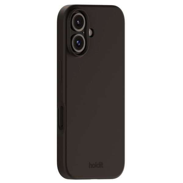 Holdit Silicone Case Apple iPhone 16 - Schwarz