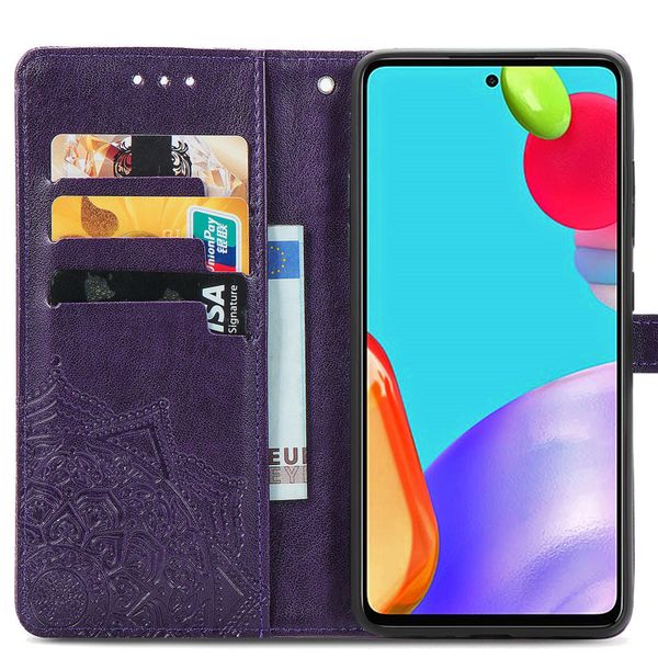 imoshion Mandala Klapphülle Samsung Galaxy A52(s) (5G/4G) - Violett