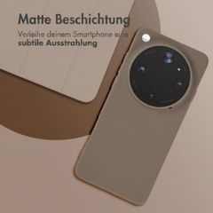 imoshion TPU Color Cover Oppo Find X9 Ultra - Braun
