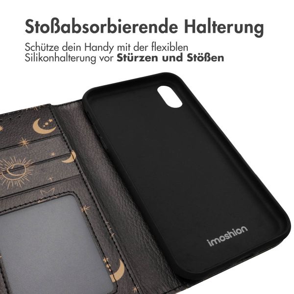 imoshion ﻿Design Klapphülle für das iPhone Xr - Sky Black