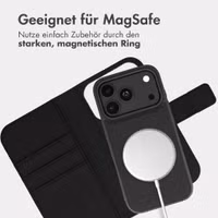 imoshion Herausnehmbare 2-in-1 Luxus-Bookcase Apple iPhone 18 Pro / 17 Pro - Schwarz