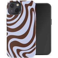 Selencia Vivid Back Cover Apple iPhone 13 - Dream Swirl Chocolate