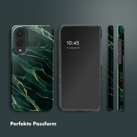 Selencia Vivid Back Cover Samsung Galaxy S25 Edge - Chic Marble Quartz