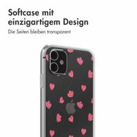 imoshion  Design Hülle für das iPhone 11 - Dusty Rose Connected Hearts