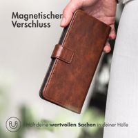 imoshion Luxuriöse Klapphülle Samsung Galaxy Z Fold 8 Ultra - Dunkelbraun