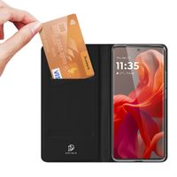 Dux Ducis Slim TPU Klapphülle für das Motorola Moto G85 - Schwarz