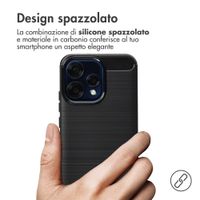 imoshion Brushed Back Cover Oppo Reno15 F (5G) - Schwarz