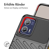 imoshion Thunder Backcover für das Motorola Moto G73 - Schwarz