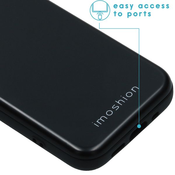 imoshion Backcover mit Karteninhaber iPhone 12 Mini - Schwarz