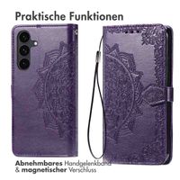 imoshion Mandala Klapphülle Samsung Galaxy S25 FE - Violett